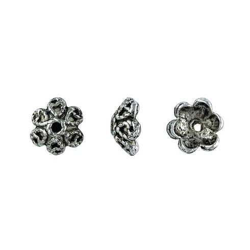10mm Flower Bead Caps